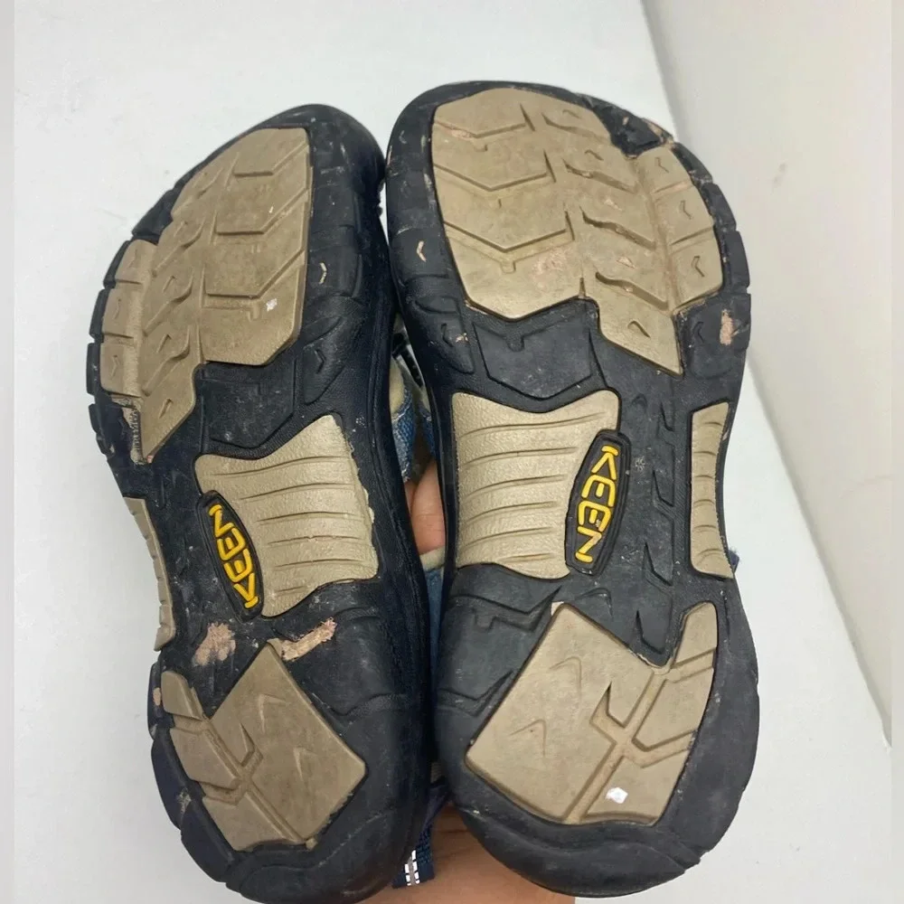 KEEN Blue Gray Venice H2 Waterproof Hiking Sandals, size 3